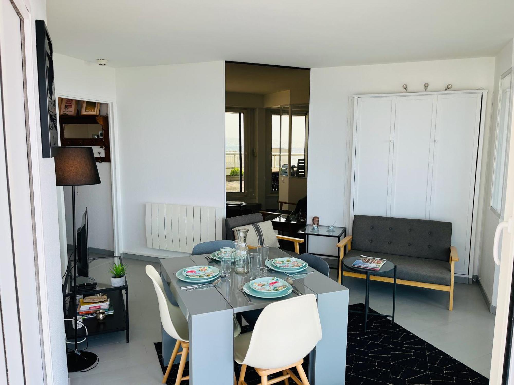 - Le Miramar - T2 Vue Ocean Apartamento Biarriz